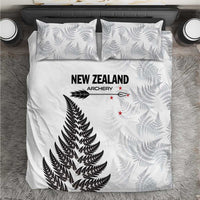 New Zealand 2025 Archery Bedding Set Aotearoa Silver Arrows White