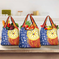 Philippines Grocery Bag Pilipinas Polynesian Pattern