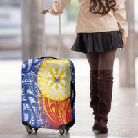 Philippines Luggage Cover Pilipinas Polynesian Pattern