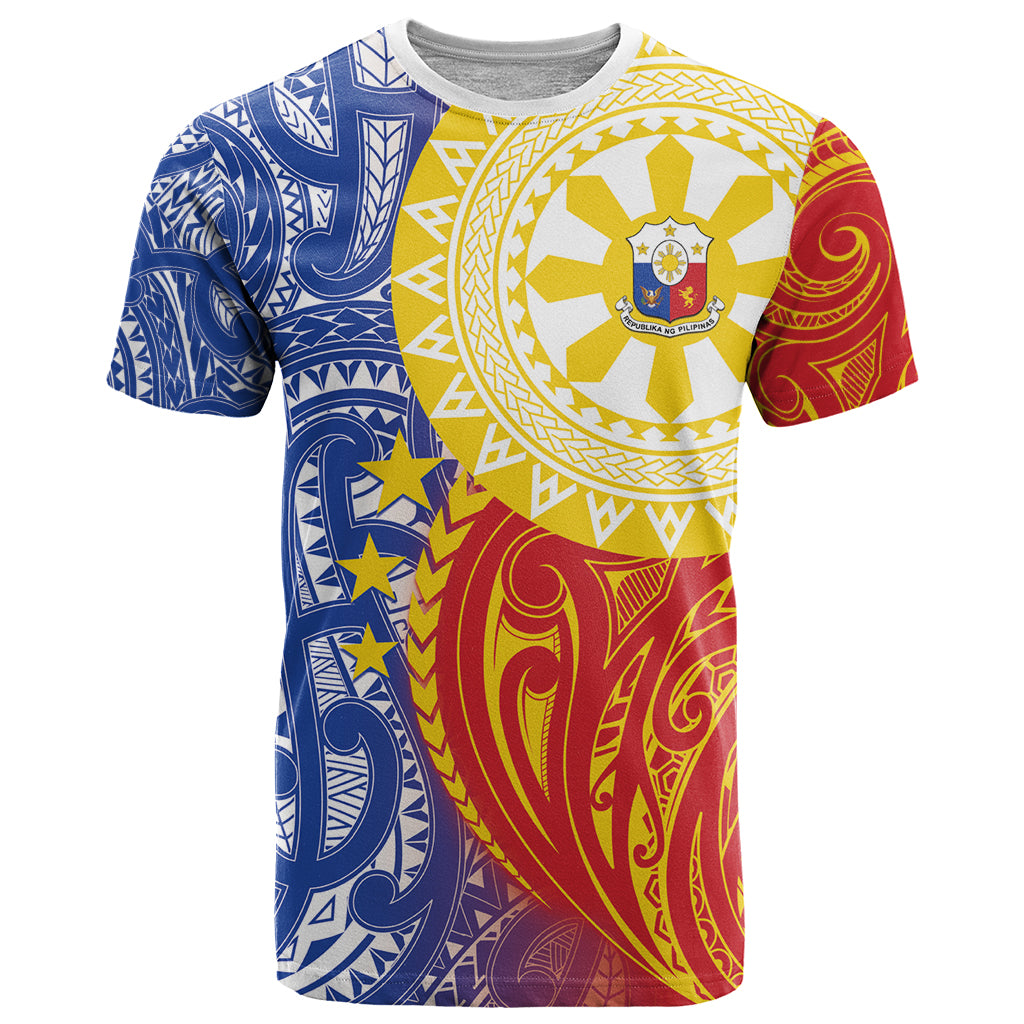 Philippines T Shirt Pilipinas Polynesian Pattern