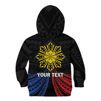 Personalized Philippines Independence Day Kid Hoodie Filipino 126th Anniversary Sun Tattoo