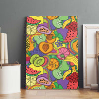 Hawaii Fruits Hippie Style Canvas Wall Art Vibrant Colorful LT01 - Polynesian Pride