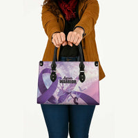 Polynesian Lupus Awareness Leather Bag Butterfly Hologram Lupus Warrior LT01 - Polynesian Pride