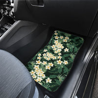 Hawaii Plumeria Tropical Leaves Car Mats Monstera Calathea Palm Fronds