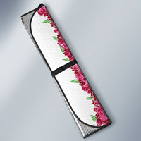 Hawaii Aalii Lei Auto Sun Shade Aalii Ku Makani