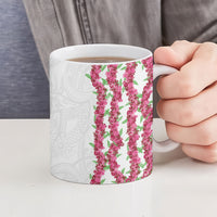 Hawaii Aalii Lei Ceramic Mug Aalii Ku Makani