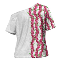 Hawaii Aalii Lei Cross Shoulder Shirt Aalii Ku Makani