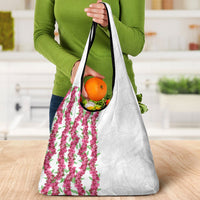 Hawaii Aalii Lei Grocery Bag Aalii Ku Makani