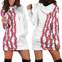 Hawaii Aalii Lei Hoodie Dress Aalii Ku Makani