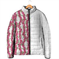 Hawaii Aalii Lei Padded Jacket Aalii Ku Makani