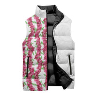 Hawaii Aalii Lei Sleeveless Puffer Jacket Aalii Ku Makani
