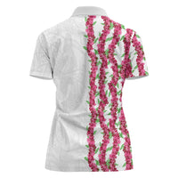 Hawaii Aalii Lei Women Polo Shirt Aalii Ku Makani
