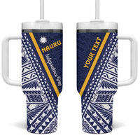 Personalised Nauru Independence Day Tumbler With Handle Repubrikin Naoero Gods Will First