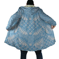 Baby Blue Mermaid Puakenikeni Maile Lei Cloak