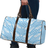 Baby Blue Mermaid Puakenikeni Maile Lei Travel Bag