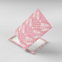 Soft Pink Mermaid Puakenikeni Maile Lei Canvas Wall Art