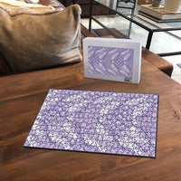 Lilac Mermaid Puakenikeni Maile Lei Puzzle