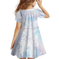 Samoa White Sunday Family Matching Puletasi and Hawaiian Shirt Sweet Pastel Plumeria Floral