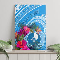 Yap Day Canvas Wall Art Nam nu Waqab Tropical Flower