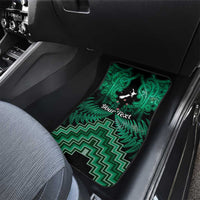 Personalised Aotearoa Matariki Car Mats Green Fern Maori Poutama