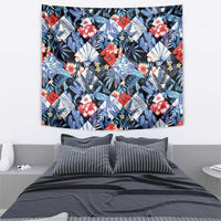 Hawaii Tropicana Blue Pattern Tapestry LT01 - Polynesian Pride