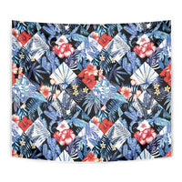 Hawaii Tropicana Blue Pattern Tapestry LT01 - Polynesian Pride