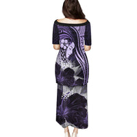 Polynesian Women Day 2024 Family Matching Puletasi and Hawaiian Shirt Hibiscus Girl Tribal LT01 - Polynesian Pride