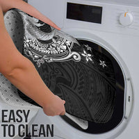 Hawaii Mermaid Monotone Bathroom Set Polynesian Pattern Fish Hook