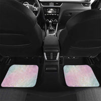 Hawaii Mermaid Sweet Pastel Car Mats Polynesian Pattern Fish Hook