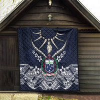 Samoa Independence Day Quilt Ula Nifo Mix Turtle LT01 - Polynesian Pride