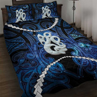 Maori Matariki Manaia Quilt Bed Set Maori Kowhaiwhai Pattern Galaxy