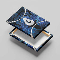 Maori Matariki Hei Matau Canvas Wall Art Maori Kowhaiwhai Pattern Galaxy LT01 - Polynesian Pride
