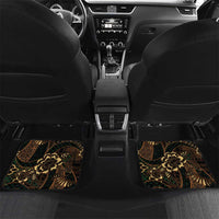 Indonesian Batik Pattern Vintage Brown Car Mats