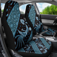 Indonesia Batik Pattern Car Seat Cover Blue Version