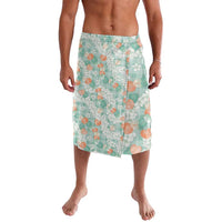 Anthurium Plumeria Lei Pastel Lavalava Teal Hawaiian Splendid Palaka