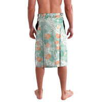 Anthurium Plumeria Lei Pastel Lavalava Teal Hawaiian Splendid Palaka