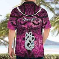 Personalised Maori Matariki Manaia Mawhero Hawaiian Shirt Maori Kowhaiwhai Pattern Galaxy