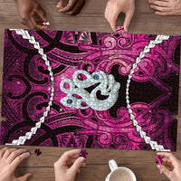 Maori Matariki Manaia Mawhero Puzzle Maori Kowhaiwhai Pattern Galaxy LT01 - Polynesian Pride
