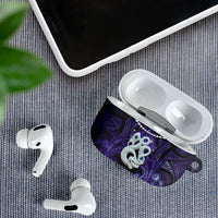 Maori Matariki Manaia Waiporoporo AirPods Case Maori Kowhaiwhai Pattern Galaxy LT01 - Polynesian Pride
