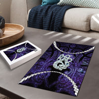Maori Matariki Manaia Waiporoporo Puzzle Maori Kowhaiwhai Pattern Galaxy LT01 - Polynesian Pride
