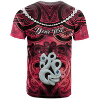 Personalised Maori Matariki Manaia Whero T Shirt Maori Kowhaiwhai Pattern Galaxy LT01 - Polynesian Pride
