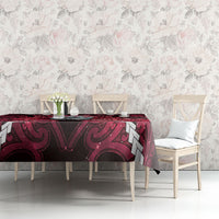 Maori Matariki Manaia Whero Tablecloth Maori Kowhaiwhai Pattern Galaxy LT01 - Polynesian Pride