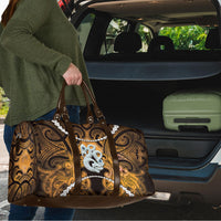 Maori Matariki Manaia Kowhai Travel Bag Maori Kowhaiwhai Pattern Galaxy LT01 - Polynesian Pride