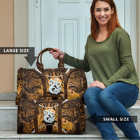 Maori Matariki Manaia Kowhai Travel Bag Maori Kowhaiwhai Pattern Galaxy LT01 - Polynesian Pride