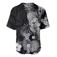 Hawaii Pineapple Tropical Baseball Jersey Neutral Hibiscus Plumeria LT01 - Polynesian Pride