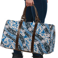 Ninamu Tahiti Tiare Monstera Travel Bag Polynesian Pattern Curve Style - Polynesian Pride