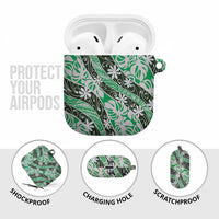 Matie Tahiti Tiare Monstera AirPods Case Polynesian Pattern Curve Style - Polynesian Pride