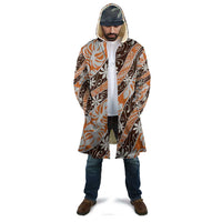 Puatou Tahiti Tiare Monstera Cloak Polynesian Pattern Curve Style LT01 - Polynesian Pride