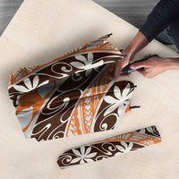 Puatou Tahiti Tiare Monstera Umbrella Polynesian Pattern Curve Style LT01 - Polynesian Pride