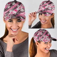 Tarona Tahiti Tiare Monstera Classic Cap Polynesian Pattern Curve Style LT01 - Polynesian Pride